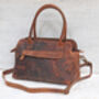 Vintage Style Leather Handbag, thumbnail 2 of 12