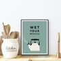 Wet Your Whistle Kitchen Print, thumbnail 2 of 2