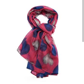 Blurred Heart Scarf, 3 of 8