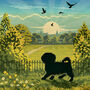 Shih Tzu In A Summer Park. Limited Edition Dog Print, thumbnail 5 of 7