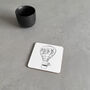 F*Ck Off Coaster – David Shrigley Funny Art Design, thumbnail 4 of 5