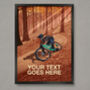Personalised Mountain Bike Trail Race Poster, thumbnail 1 of 6