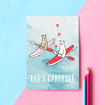 Funny Canoe Card For Partner, 3 of 3