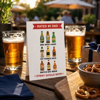Father’s Day Beer Card, 5 of 6