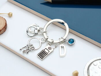 Prison Officer Personalised Keyring Security Guard, 5 of 11