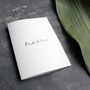 'Hello' Rose Gold Foil Friendship Card, thumbnail 1 of 4