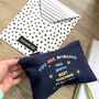 Amazing Teacher Personalised Pencil Case, thumbnail 2 of 3