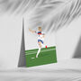 Chloe Kelly 2025 England Euros Print, thumbnail 2 of 4