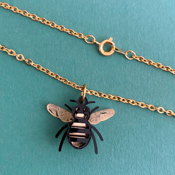 Bee Acrylic Necklace, 3 of 3