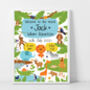 Personalised Keepsake Birth Print Bold Jungle, thumbnail 4 of 6