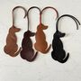 Vizsla Ridgeback Bookmark Leather Ornament, thumbnail 1 of 7