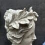26cm Cream Vintage Style Ladies Bust Head Statue Decor, thumbnail 10 of 11