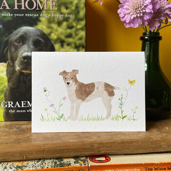 Jude The Jack Russell Illustrated Blank Greeting Card, 2 of 10