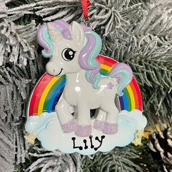 Personalised Hanging Horse Pony Gift Decoration, 10 of 12
