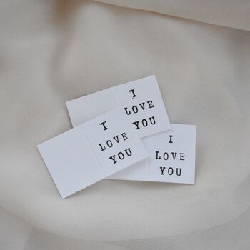 Tiny First Anniversary I Love You Card, 7 of 7