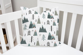 Mountains And Fir Trees Lampshade, 3 of 5