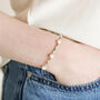 Colourful Miyuki Bead And Freshwater Pearl Bracelet, thumbnail 1 of 4