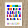 Personalised Secret Message Birthday Card Puzzle Art, thumbnail 5 of 12