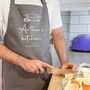 Personalised Kitchen Men Apron For Him, thumbnail 3 of 3