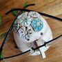 Glasses Holder With Blue And Purple Flowers, thumbnail 5 of 7