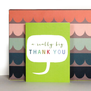 Mini A Really Big Thank You Card, 4 of 4