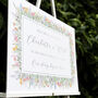 Wedding Welcome Board | Wild Flowers Design, thumbnail 2 of 2