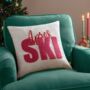Tufted Apres Ski Cushion, thumbnail 1 of 2