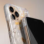 Golden Clouds Marble Case For iPhone, thumbnail 2 of 4