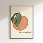 Funny Bathroom Print 'Take A Seat Sweet Cheeks', thumbnail 1 of 6