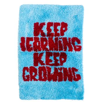 Keep Learning Keep Growing Latch Hook Rug Craft Kit, 3 of 5