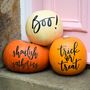 Halloween Pumpkin Stickers, thumbnail 1 of 3