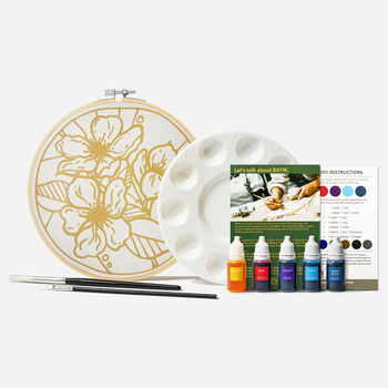 Sakura In Bloom DIY Batik Craft Kit For Beginners, 4 of 8