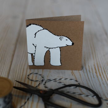 Christmas Card, Polar Bear, 3 of 4