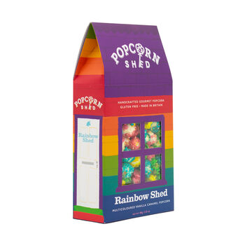 Vanilla Rainbow Gourmet Popcorn Gift Box, 2 of 6