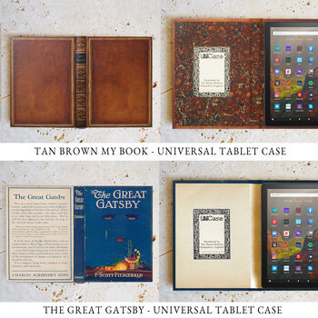 Universal Tablet Case With Hardback Book Style Covers, 7 of 10