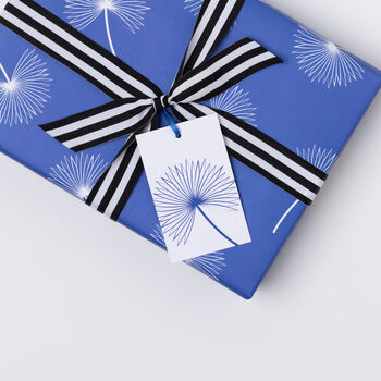 Blue Palms Wrapping Paper | Gift Wrap, 3 of 5