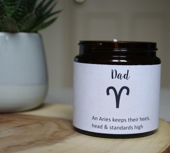Personalised Zodiac Candle, 8 of 10