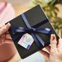 Dad Luxury Leather Luggage Tag, thumbnail 6 of 6