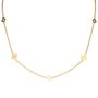 Personalised Gold Clover Necklace – Delicate Charm With Meaningful Elegance, thumbnail 1 of 2