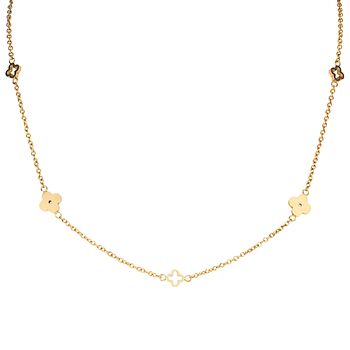 Personalised Gold Clover Necklace – Delicate Charm With Meaningful Elegance, 6 of 8