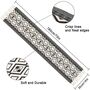 Table Runner Dining Table Geometric Design With Tassels, thumbnail 5 of 7