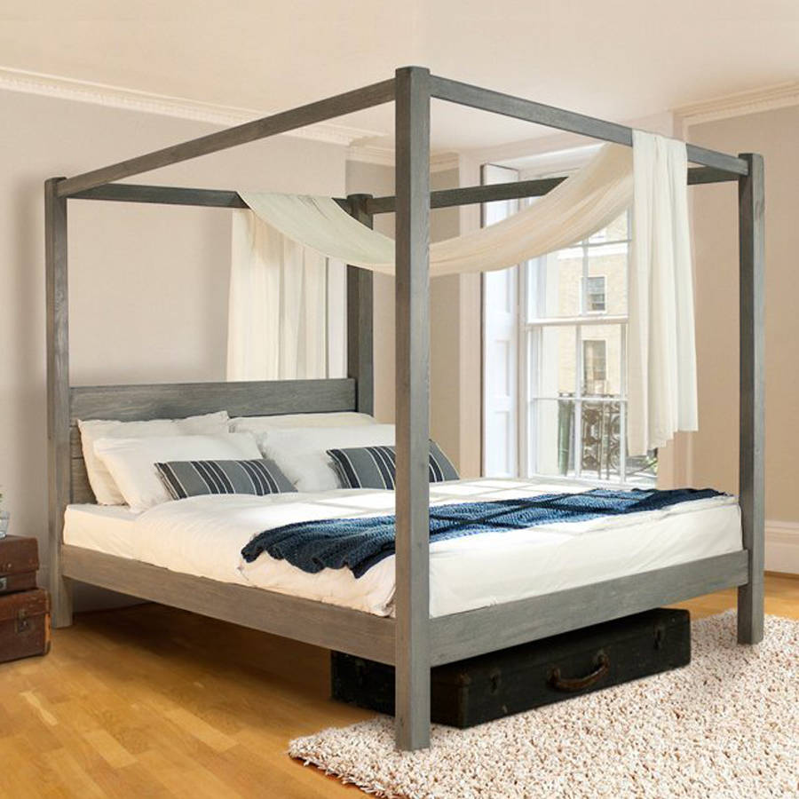 How To Build A 4 Poster Bed Frame at Irene blog