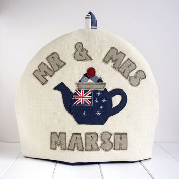Personalised Australian Tea Pot Cosy Gift, 2 of 12