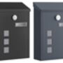 Wall Mounted Post Box With Lock And Nameplate, thumbnail 7 of 7