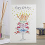 'Happy Birthday Cake!' Birthday Card, thumbnail 1 of 3