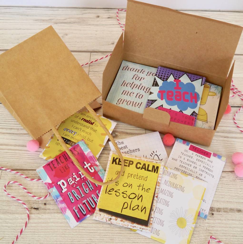 teacher tea gift by victoria mae designs | notonthehighstreet.com