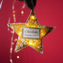 Personalised Liberty Print Christmas Tree Decoration, thumbnail 2 of 12