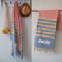 Personalised Sustainable Beach And Bath Towel, thumbnail 6 of 12