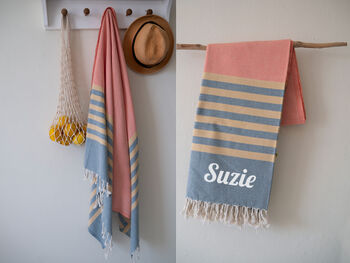 Personalised Sustainable Beach And Bath Towel, 6 of 12