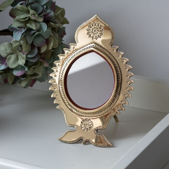 Aranmula Kannadi Traditional Indian Mirror, 6 of 10